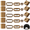 36Sets Iron Baseball Hat Cap Buckle Strap Clasp Clip Kit IFIN-CY0001-02-1