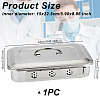 201 Stainless Steel Medical Sterilizer Box AJEW-WH0515-78A-P-2