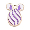 Easter Alloy Enamel Pendants ENAM-P251-A01-KCG02-1