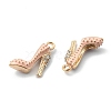 2Pcs Alloy Enamel Stilettos Pendants ENAM-YW0002-30D-3