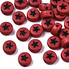 Opaque Acrylic Beads X-MACR-N008-32-3