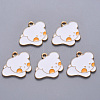 Alloy Enamel Pendants X-ENAM-S121-125-2