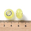 Pearlized Resin European Beads RESI-M001-01E-3