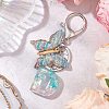 Butterfly Shape Resin & Acrylic Keychain KEYC-JKC01067-04-2