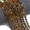 Natural Yellow Tiger Eye Beads Strands G-K389-B51-01-2