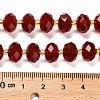 Natural Carnelian Beads Strands G-P573-A65-10x6mm-5