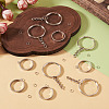 5Pcs 304 Stainless Steel Open Back Bezel Pendants STAS-TAD0001-01E-4
