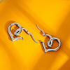 Non-Tarnish Stainless Steel Hoop Earring for Women NS6232-2-2