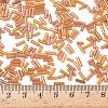 AB Color Plated Glass Bugle Beads SEED-R012-162C-4