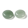 Natural Green Aventurine Flat Round Palm Stones G-M416-10A-01-2