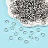 Tarnish Resistant 304 Stainless Steel Open Jump Rings STAS-N015-03-6x.0.8mm-5