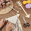 Unfinished Wood Chips DIY-WH0656-19A-3