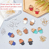 Olycraft DIY Dangle Earring Making Kits DIY-OC0005-01-4