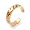 304 Stainless Steel Cuff Rings X-RJEW-E169-03G-1