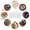 50Pcs Double Face Laser Rectangle PE Cellophane Bags ABAG-TAC0013-14B-8