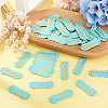 40Pcs PU Leather Craft Label Tags DIY-TADJ0001-22B-5