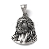 Ion Plating(IP) 304 Stainless Steel Pendants STAS-D067-13AS-1