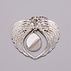 Alloy Pendant Decoration Cabochon Settings AJEW-WH0251-45-3