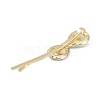 Bowknot Flower Alloy Hair Bobby Pin Sets AJEW-A056-01-4