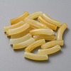 Opaque Acrylic Beads MACR-WH0007-83H-2