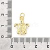 Brass Pendants KK-G529-02G-3