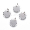 Non-Tarnish 304 Stainless Steel Charms EJEW-L238-03C-P-1