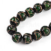 Handmade Gold Sand Lampwork Beads LAMP-N026-01B-3