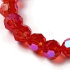 Electroplate Transparent Glass Beads Strands EGLA-A035-T6mm-L01-3