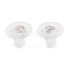 Silicone Ear Nuts SIL-L004-04S-01-2