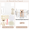 DIY Polycotton Braided Women's Crossbody Handbag Making Kits DIY-WH0349-353C-2