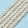 Natural Cultured Freshwater Pearl Beads Strands PEAR-F018-17C-2