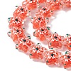 Handmade Lampwork Beads Strands LAMP-F029-03E-3