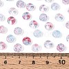Baking Paint Transparent Glass Beads DGLA-T004-07C-4