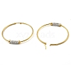 PVD Vacuum Plating 202 Stainless Steel Hoop Earrings EJEW-H003-44G-05-2