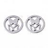 Non-Tarnish 201 Stainless Steel Charms STAS-N091-103-2