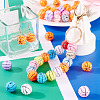 30Pcs Sport Theme Resin Rhinestone Beads RESI-TA0004-12-7