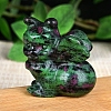 Natural Ruby in Zoisite Carved Bee Figurines PW-WG554BF-07-1