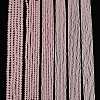 Transparent Glass Beads Strands X-EGLA-A044-T6mm-MD22-6