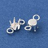 Ion Plating(IP) 304 Stainless Steel Charms Rhinestone Claw Settings STAS-U025-04A-S-2