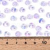Baking Paint Transparent Glass Beads DGLA-T004-07F-4