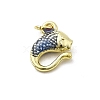 Brass Enamel Pendants KK-P338-07A-G02-2