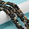 Natural Picasso Stone/Picasso Jasper Bead Strands G-F465-09A-2