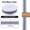 1 Roll Polyester Ribbons SRIB-CY0001-31B-2