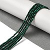 Natural Malachite Beads Strands G-B090-A06-01-2