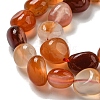 Natural Brazil Red Agate Beads Strands G-L599-A01-01-2