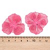 Spray Painted Iron Bead Caps IFIN-Z004-02F-3