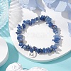 Natural Kyanite Stretch Bracelets BJEW-JB11147-07-2