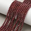 Natural Garnet Beads Strands G-Z104-A01-4mm-1