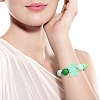 Round & Butterfly Silicone Focal Beads SIL-YW0001-35-6