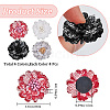 16Pcs 4 Colors Handmade Costume Accessories DIY-GF0009-83-2